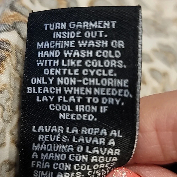 Zac & Rachel Woman Animal print blouse. 3/4 sleeve - Picture 6 of 7